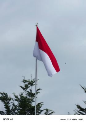 Kegiatan Upacara Bendera SMAN 1 Way Tuba
