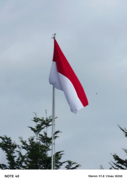 Kegiatan Upacara Bendera SMAN 1 Way Tuba